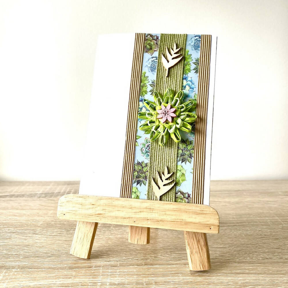 Greeting_Card_Handmade_Succulent_Flower_Recycled-3