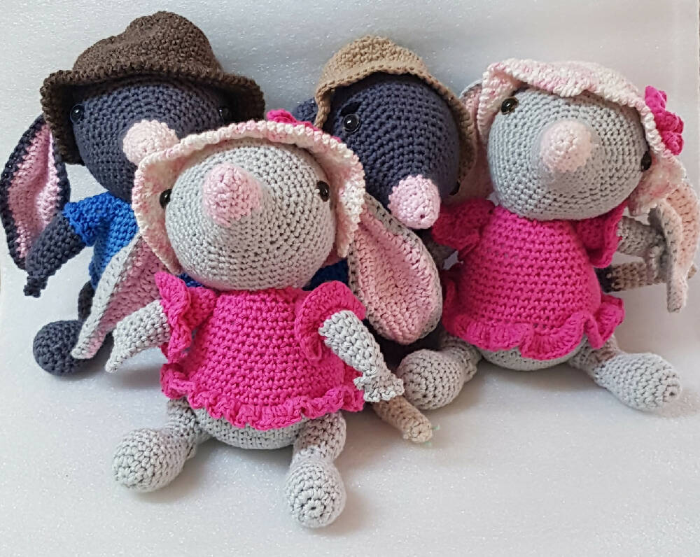 Hand Crocheted Bilby