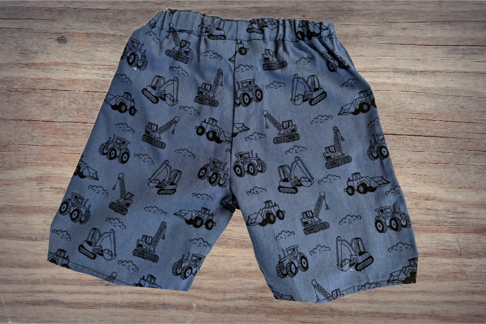 Denim Trucks Shorts with Pockets - Size 5 - 8