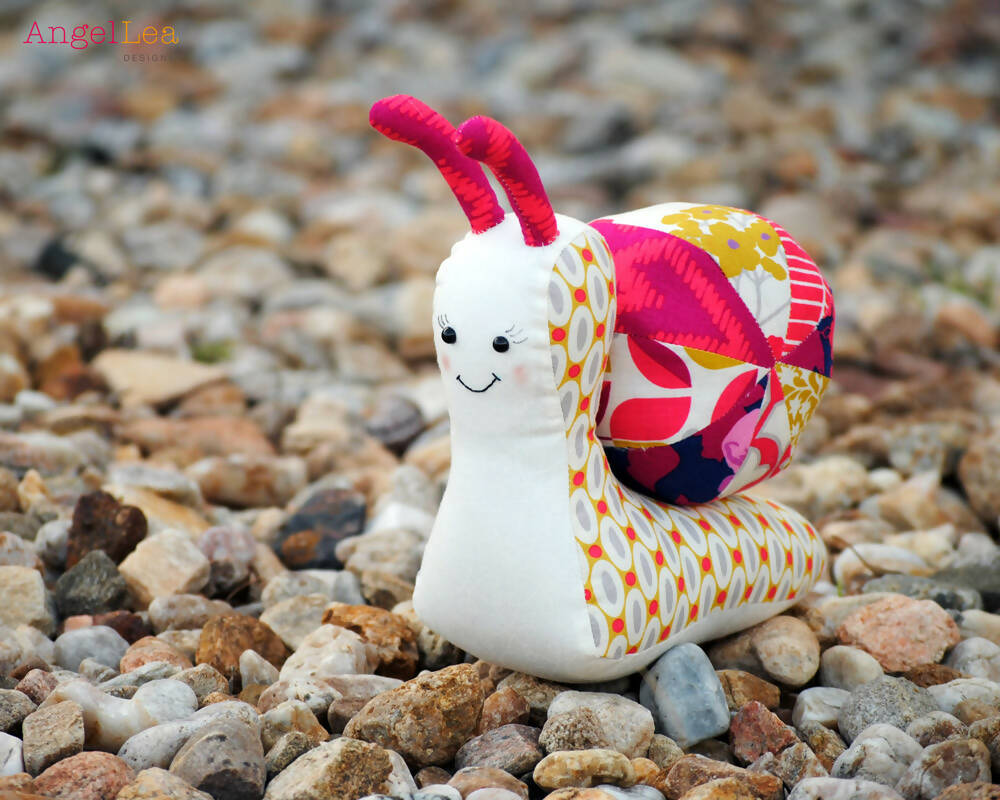 Snail Soft Toy PDF Sewing Pattern