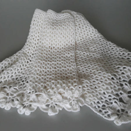 Shawl in Soft White