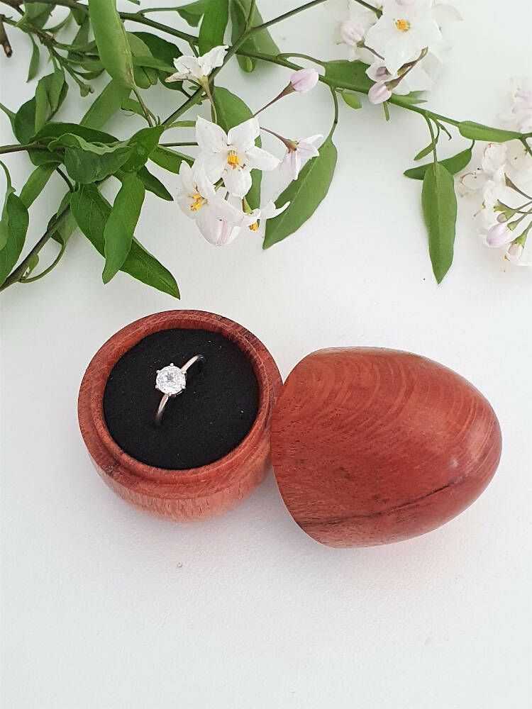 Wooden Ring Box for Your Wedding or Engagement Proposal