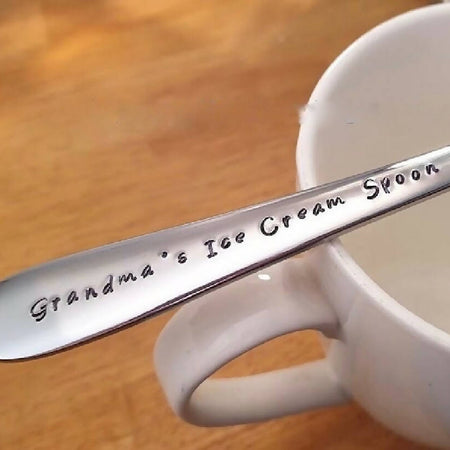 Custom Spoon For Grandparents,Brother,Sister