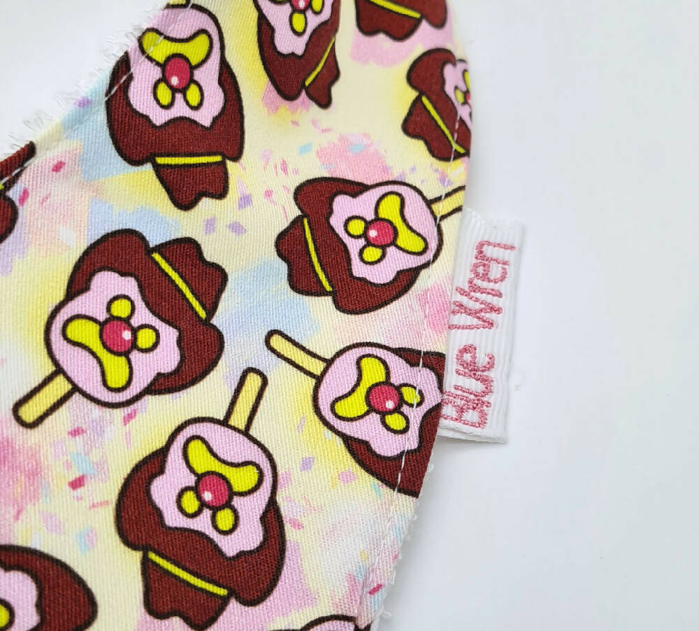 Baby Bib Ice Cream fabric