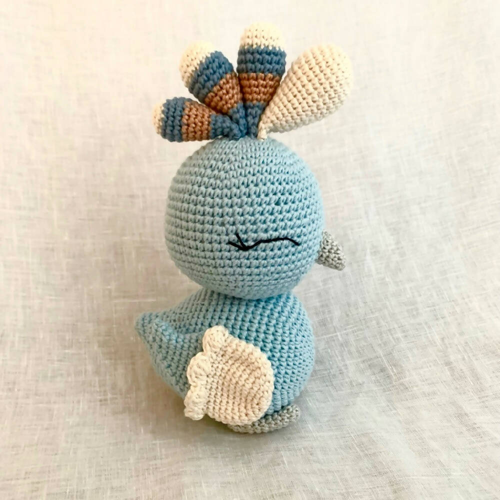 Handmade Crochet Soft Toy, Cockatoo- Australian Animals