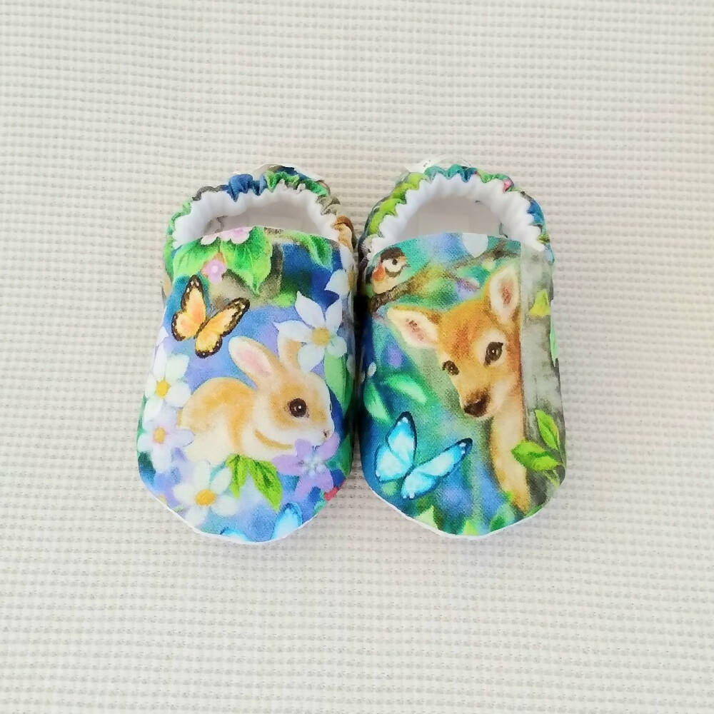 forest friends baby shoes