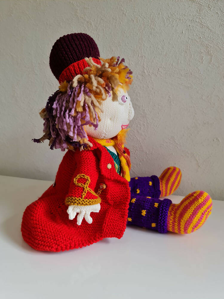 Mad Hatter Handmade Doll