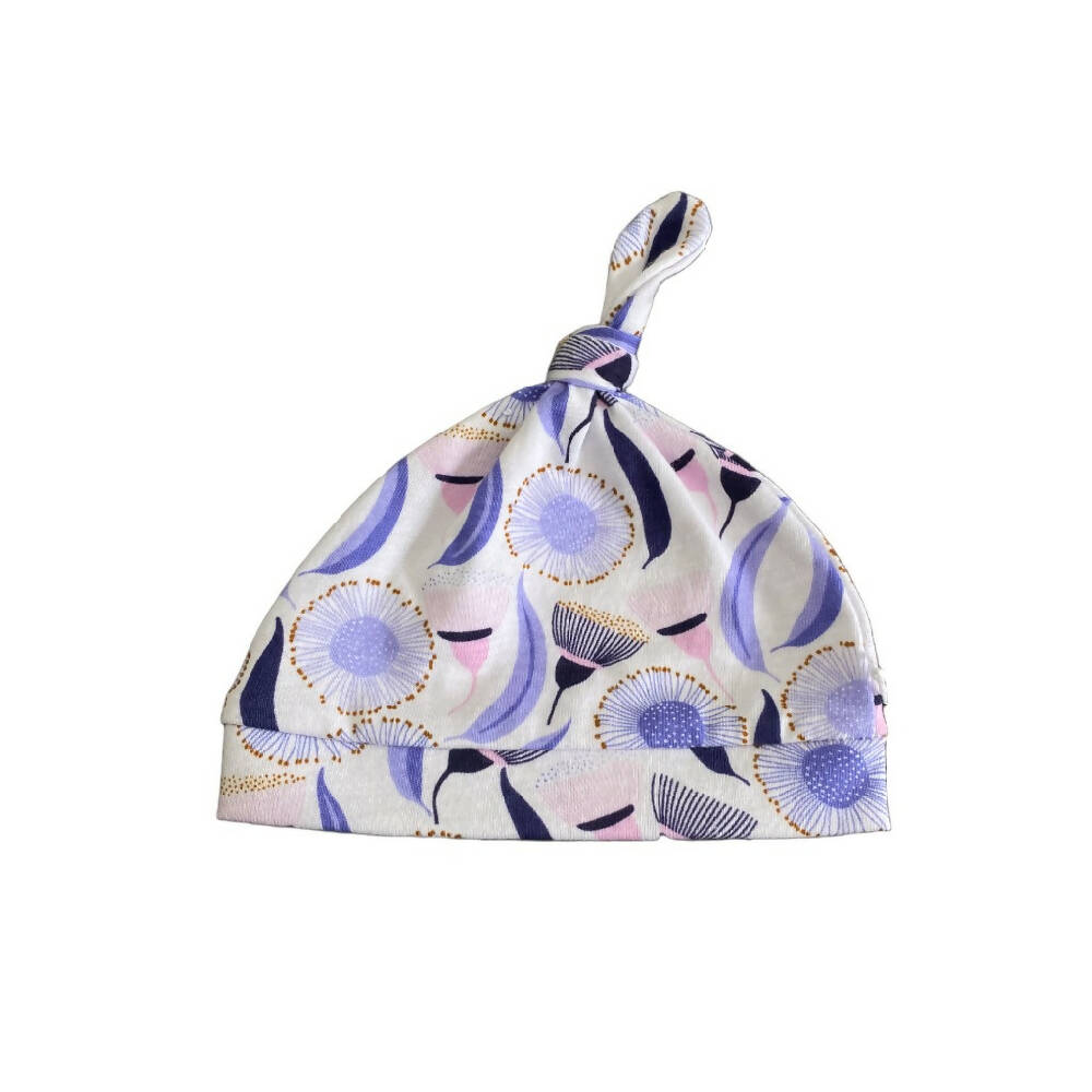 Eucalyptus Organic Cotton Jersey Bib & Beanie Set