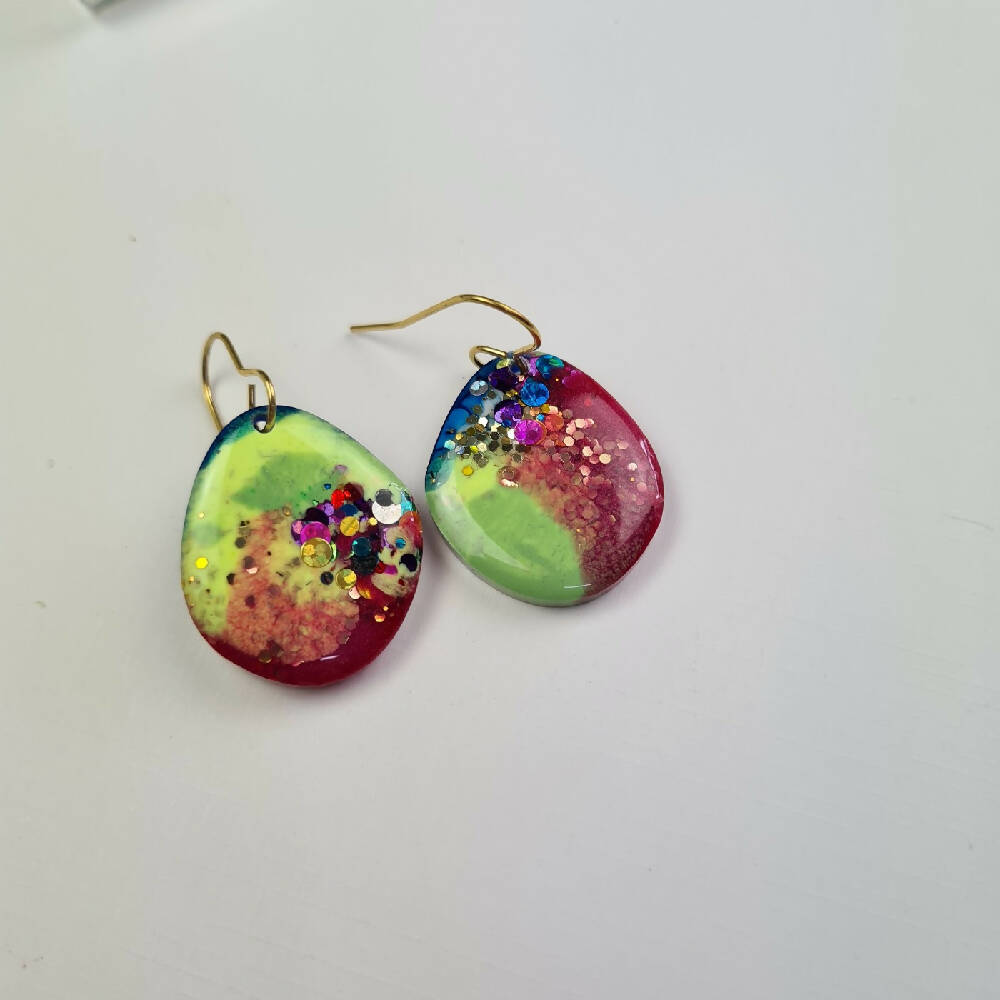 Dangle Earring - Funfetti V3-03