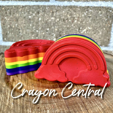 Chunky Rainbow Crayon