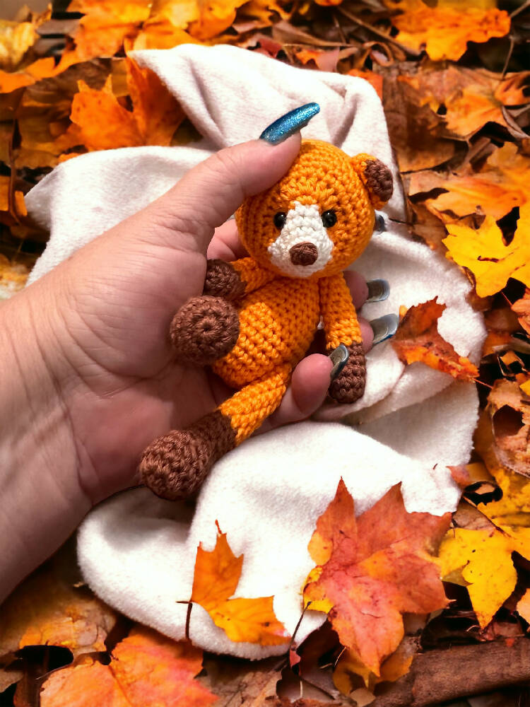 Crochet Mini Teddy Bear or Friends
