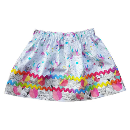 Girls Unicorn Print Skirt | Size 1