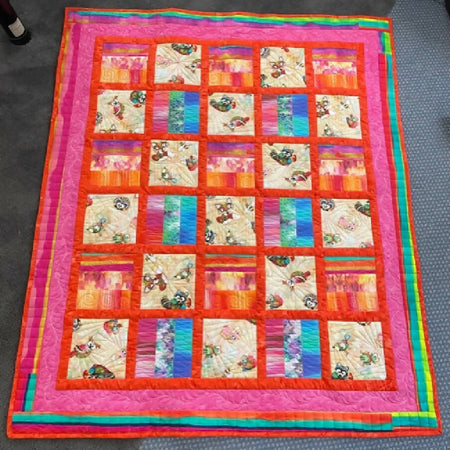 Critter Square Play Quilt