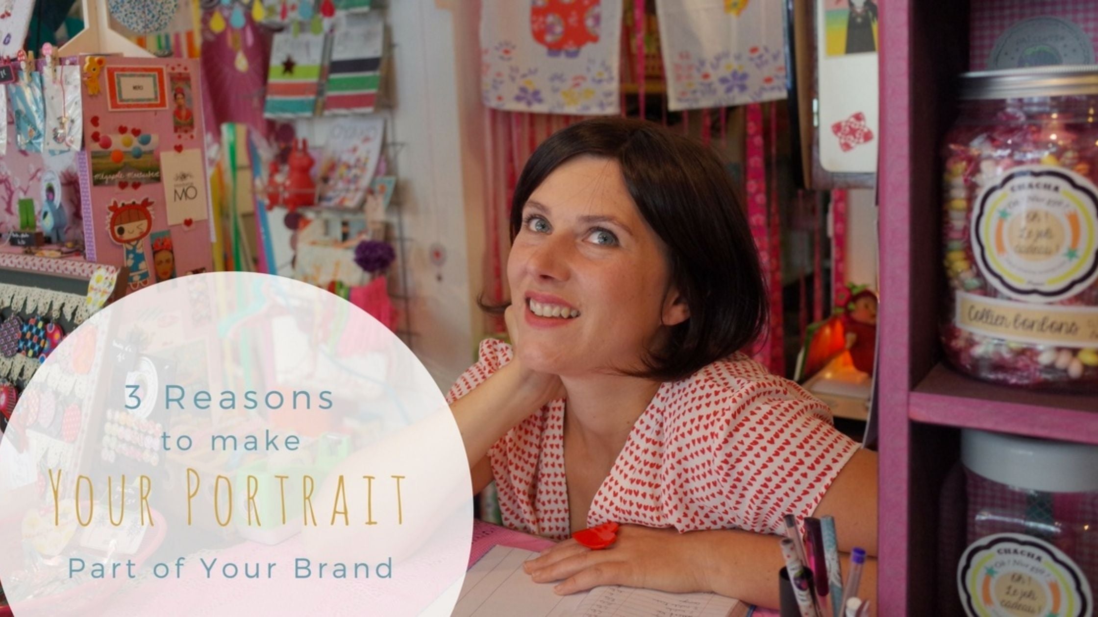 3 Reasons to Make Your Portrait Part of Your Handmade Brand