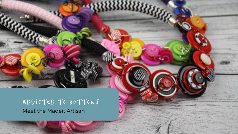 27 Button Meet the Colourful Button Artist | Addicted to Buttons