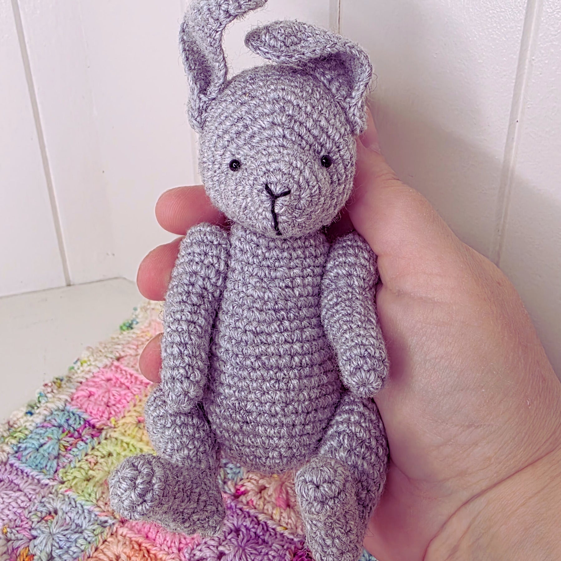 100% wool bunny