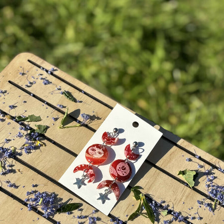 Halloween Unique Stud Earrings