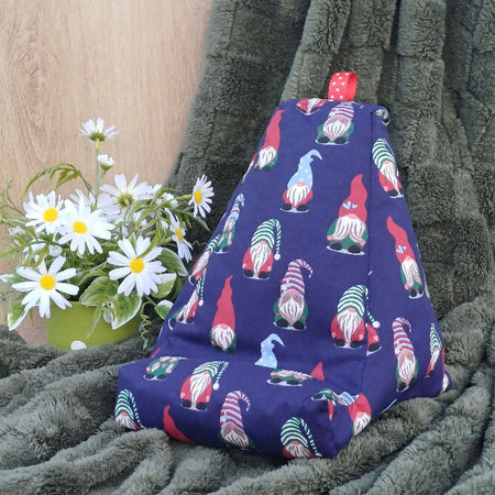 Gnome Design Pillow Stand to suit Book and Tablet