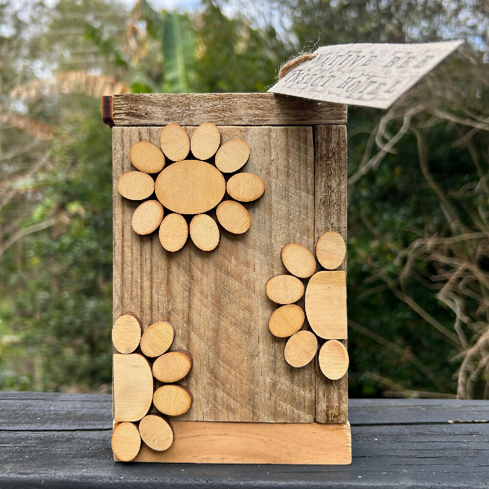 Native Bee Hotel, Insect Hotel, Habitat for Beneficial Insects