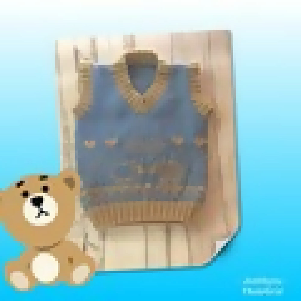 Knitted Baby Vest