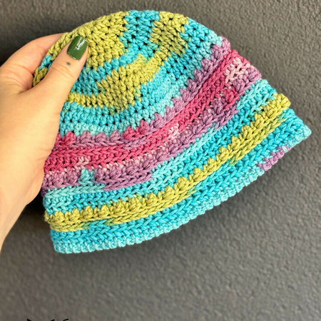 Spring Berry Beanie Crochet Pattern