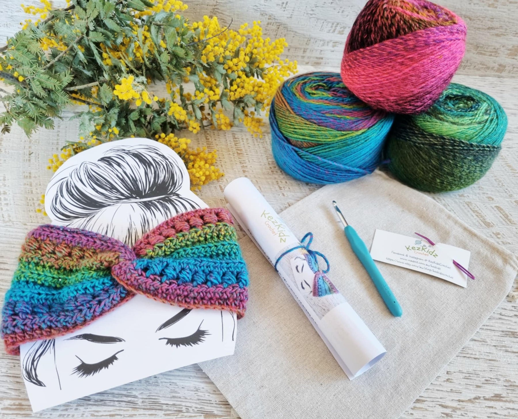 DIY Crochet Earwarmer Kit