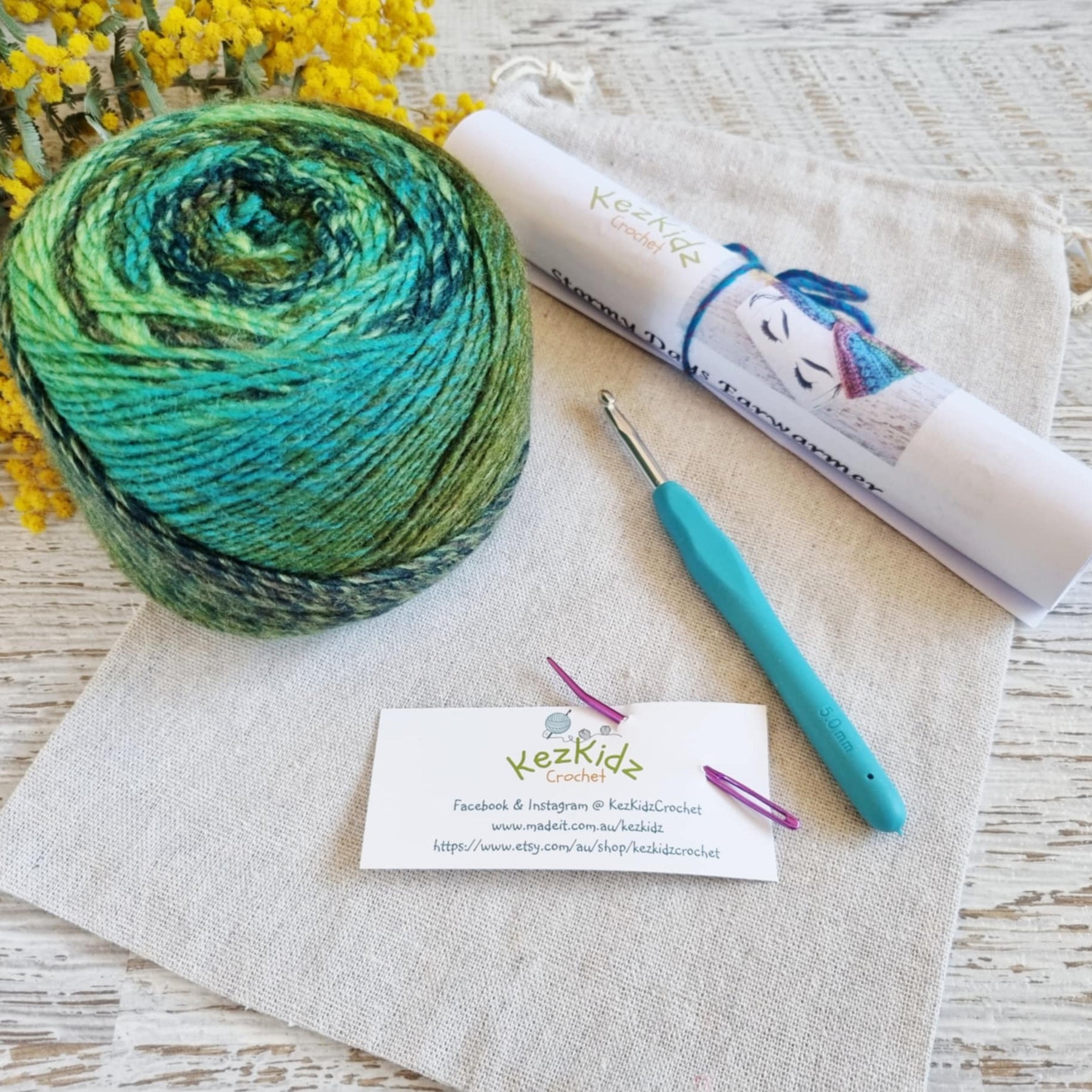 DIY Crochet Earwarmer Kit