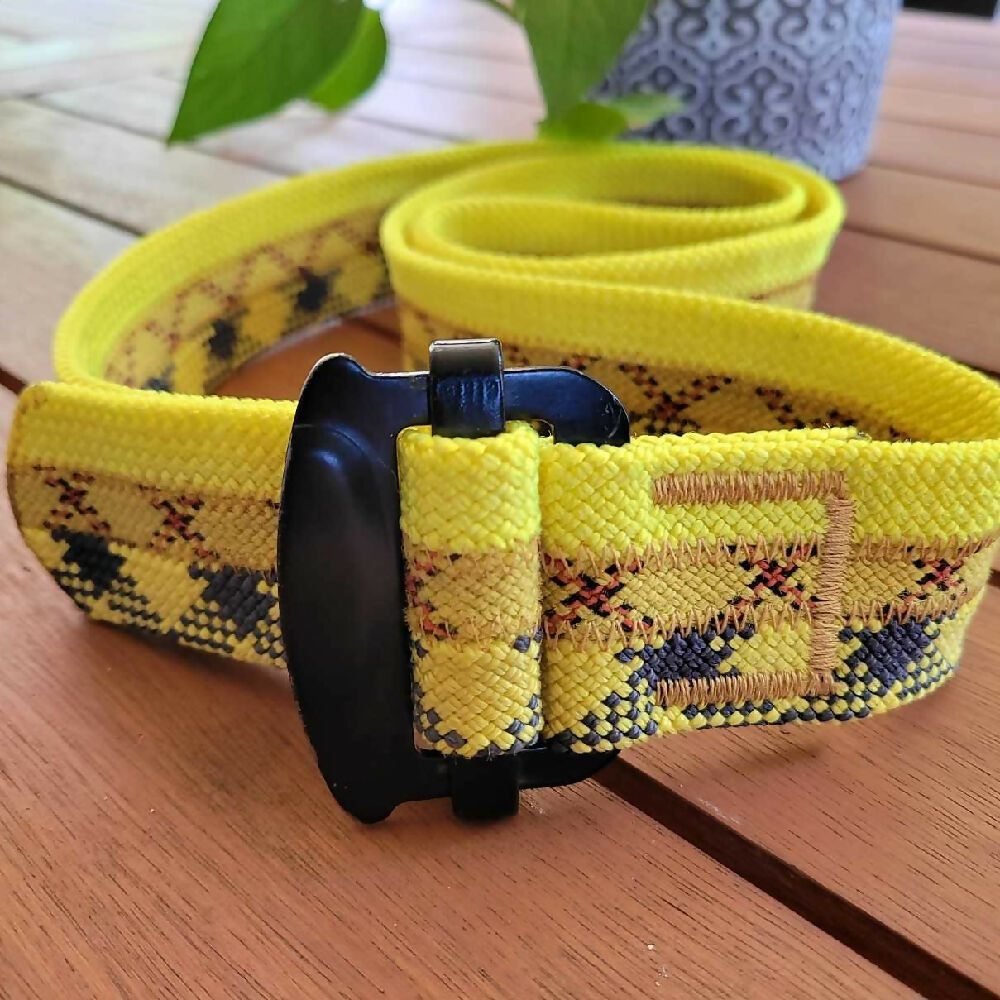 Upcycled Triple Rope Belts [Sunset]