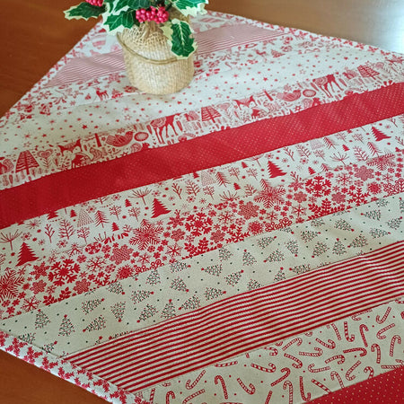 Xmas Table Topper - Scandi Design - Square