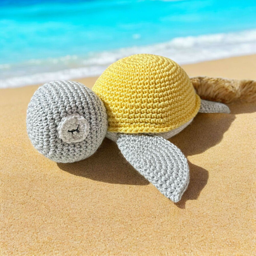 Handmade Crochet Turtle