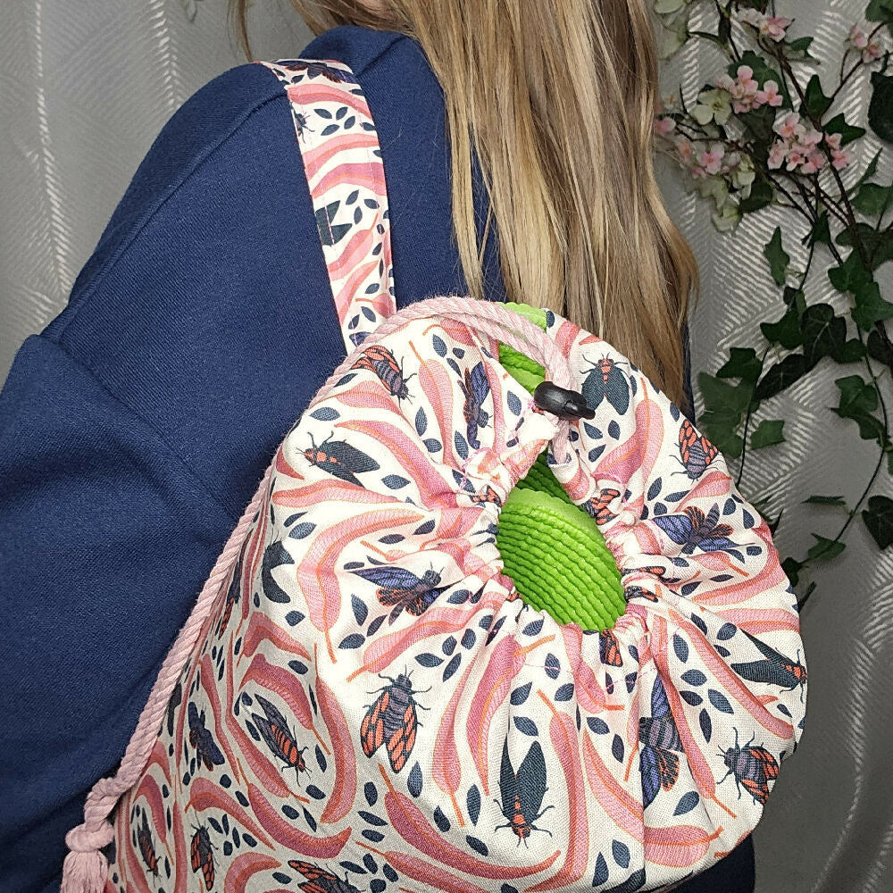 Yoga/Pilates Mat Bag - Bugs, Bugs everywhere