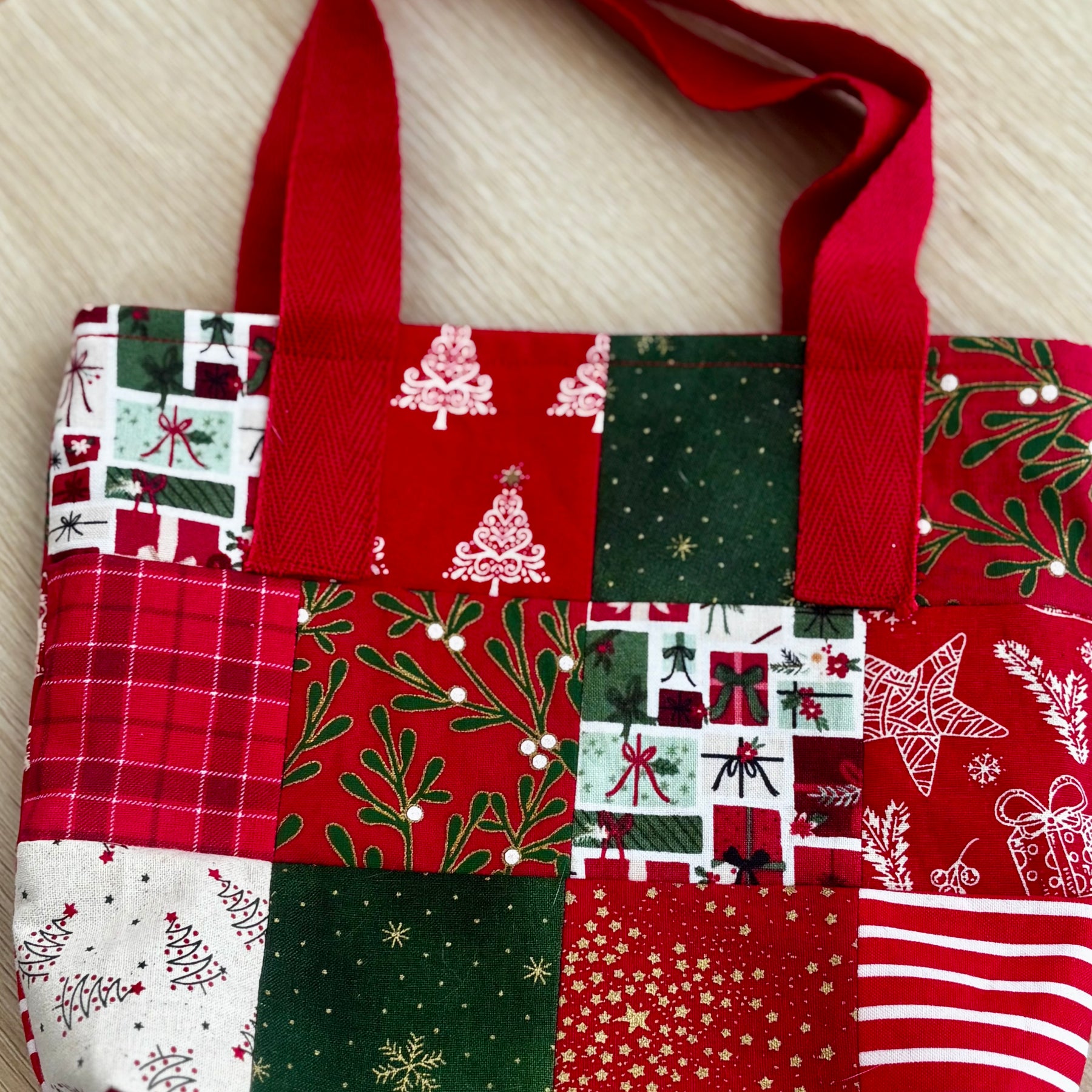 Sustainable  Christmas Gift & Keepsake lined Bags