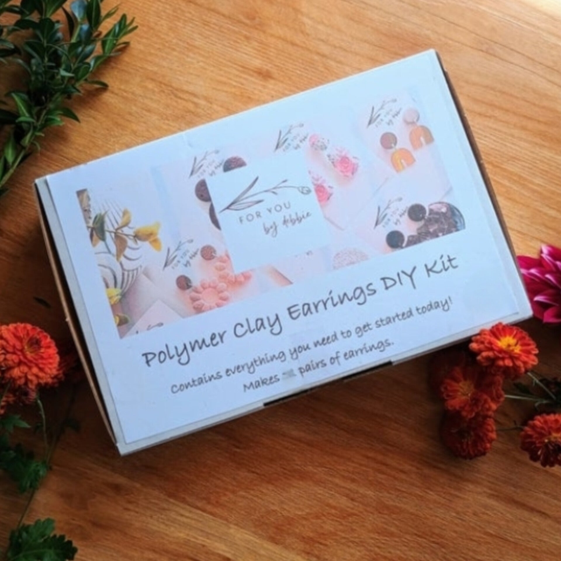 CLEARANCE DIY polymer clay earring kit- learn to make your own earrings