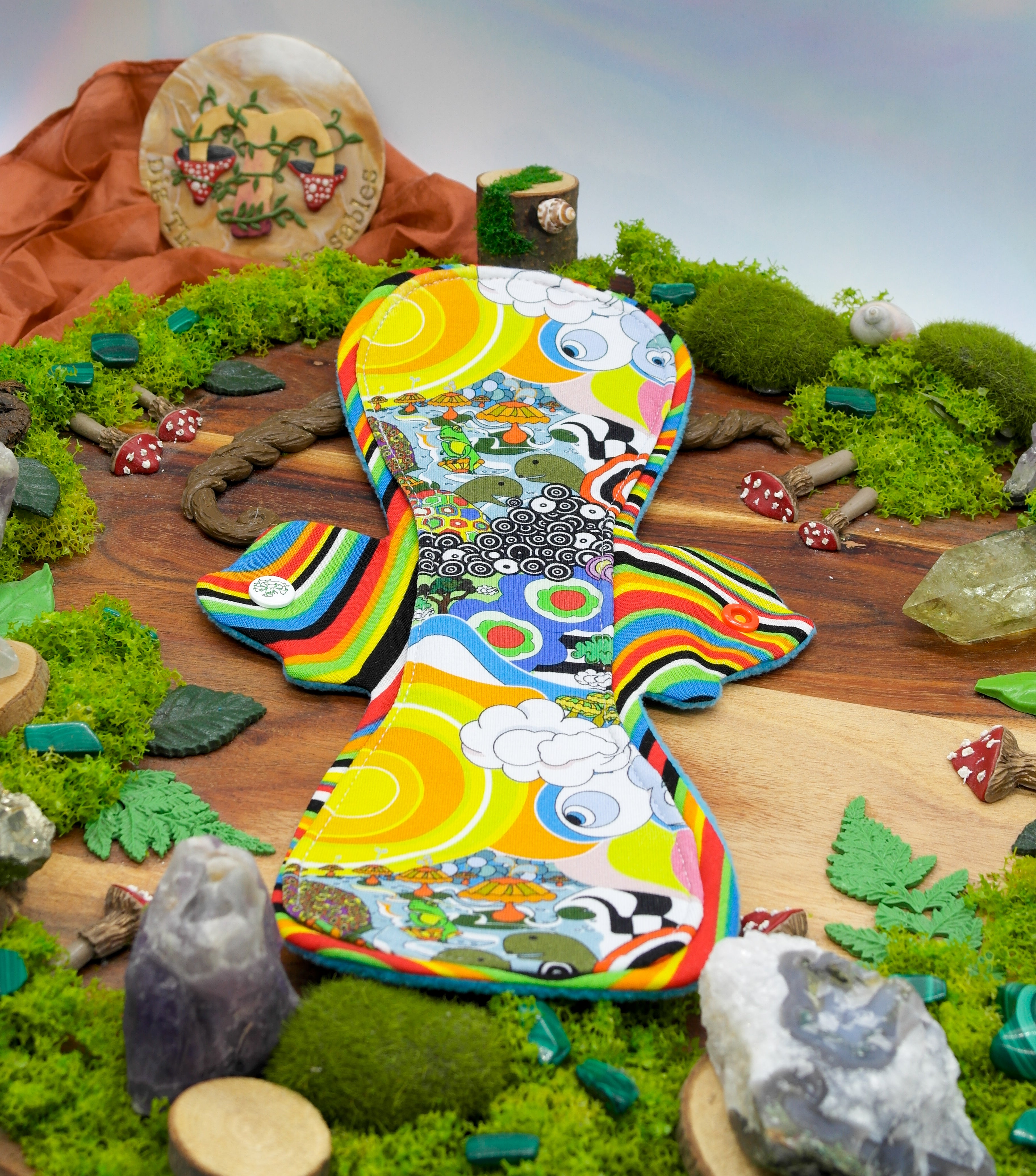 Made to Order Cloth Pad (Shape - Leak Freak Flutter)