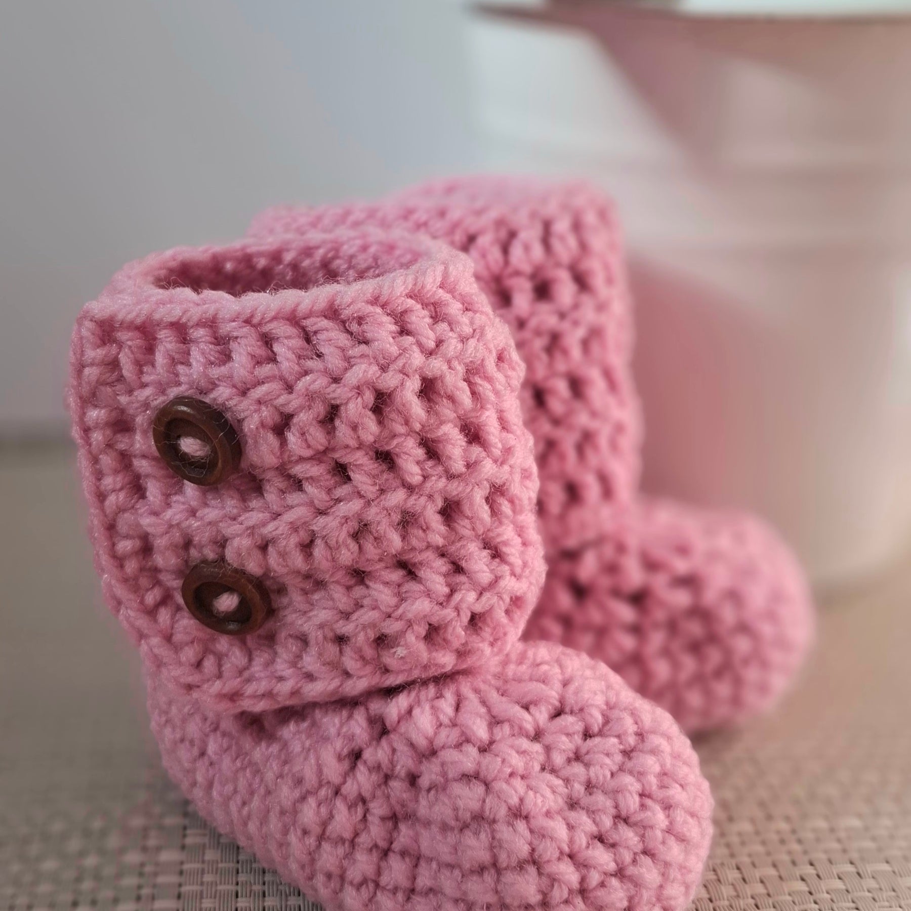 Pink Little boots