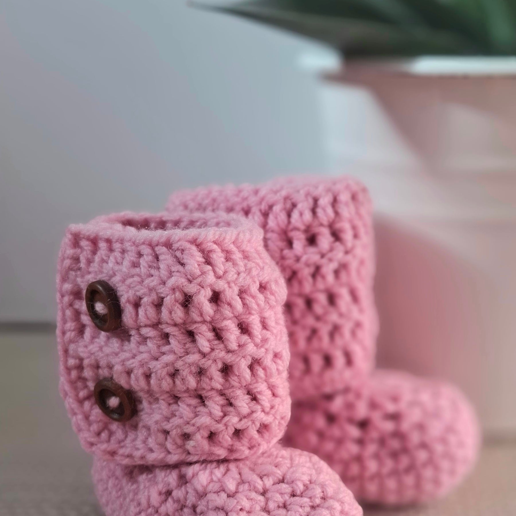 Pink Little boots
