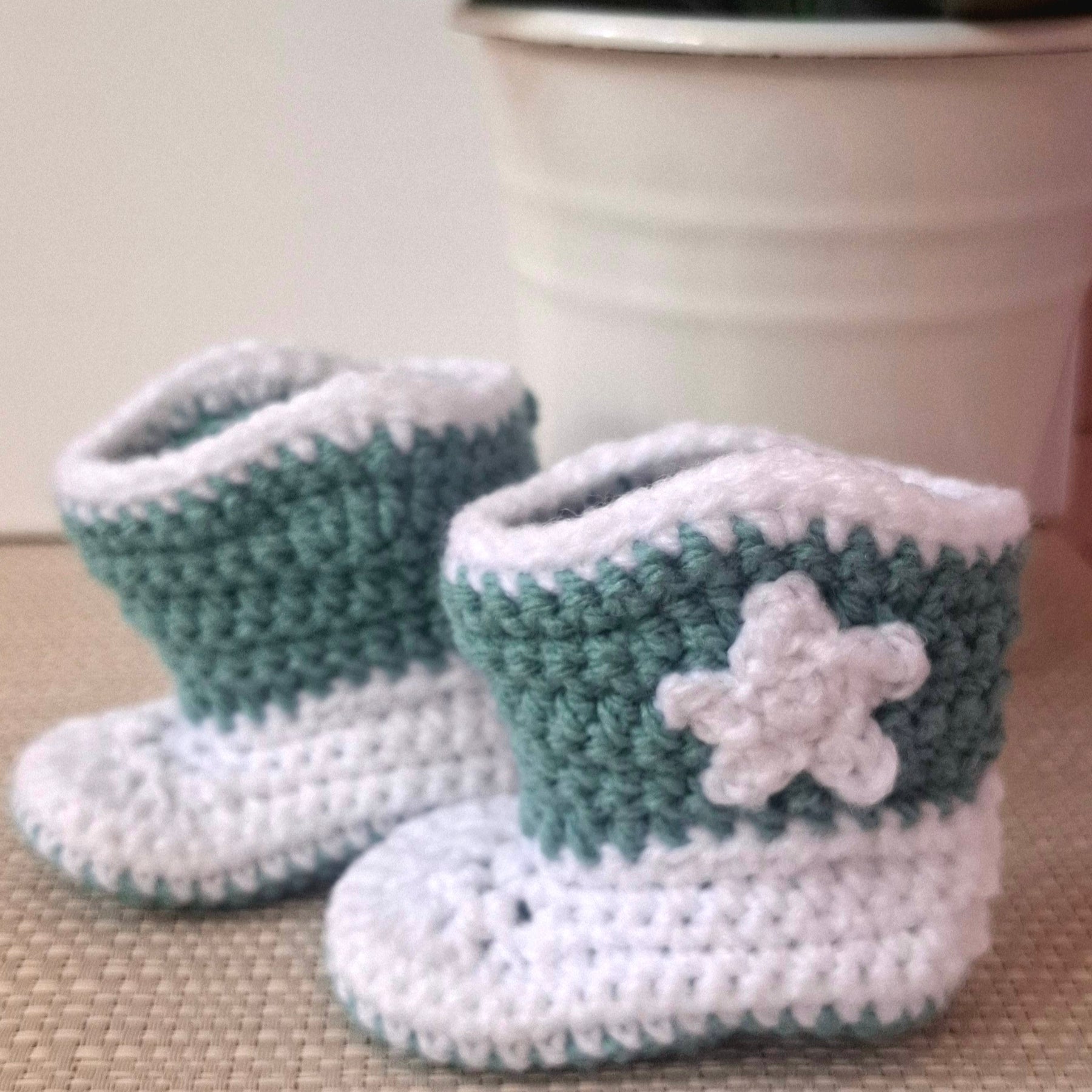 Teal cowboy boots 0-3 months
