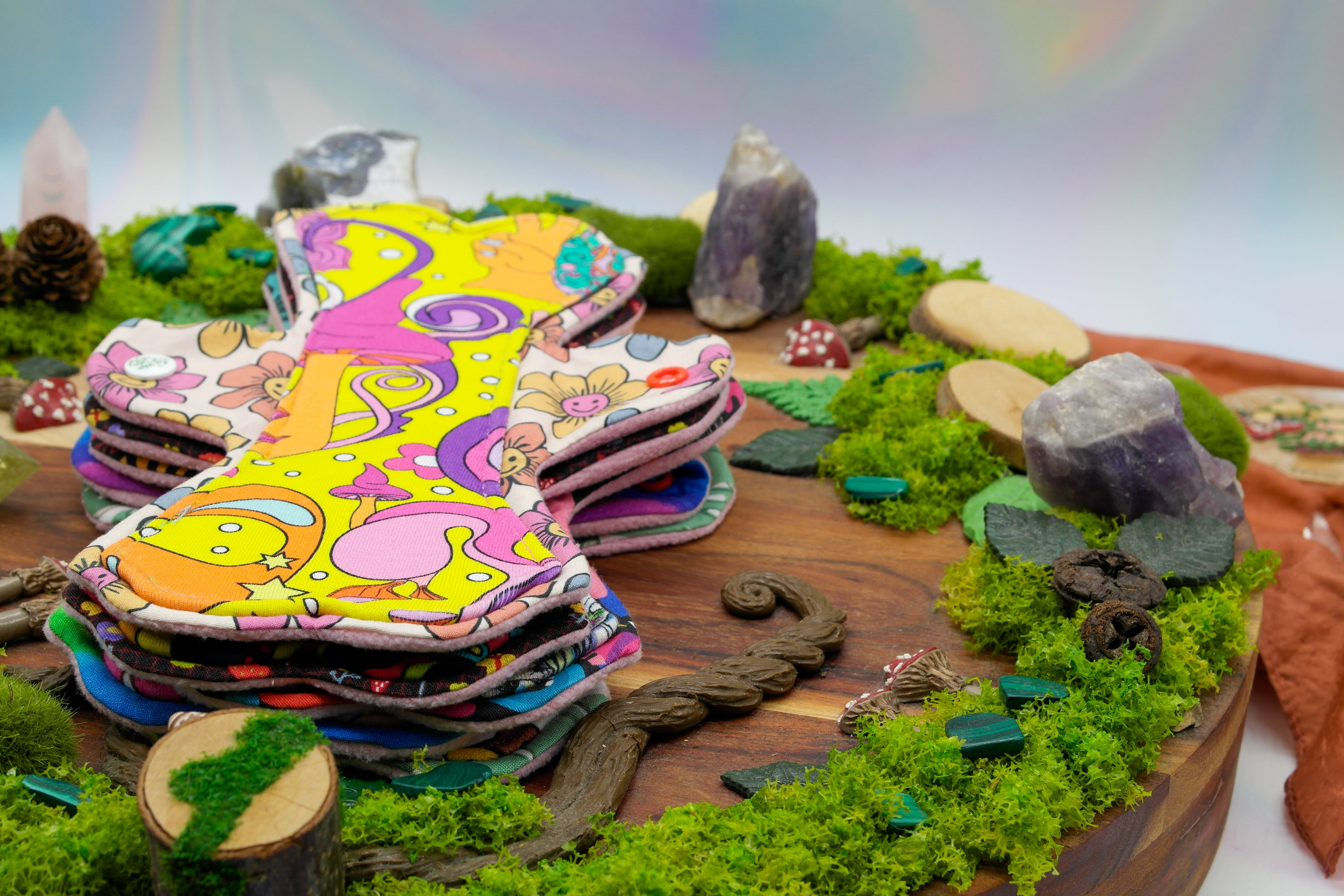 Made to Order Cloth Pad (Shape - Leak Freak Lips of an Angel)