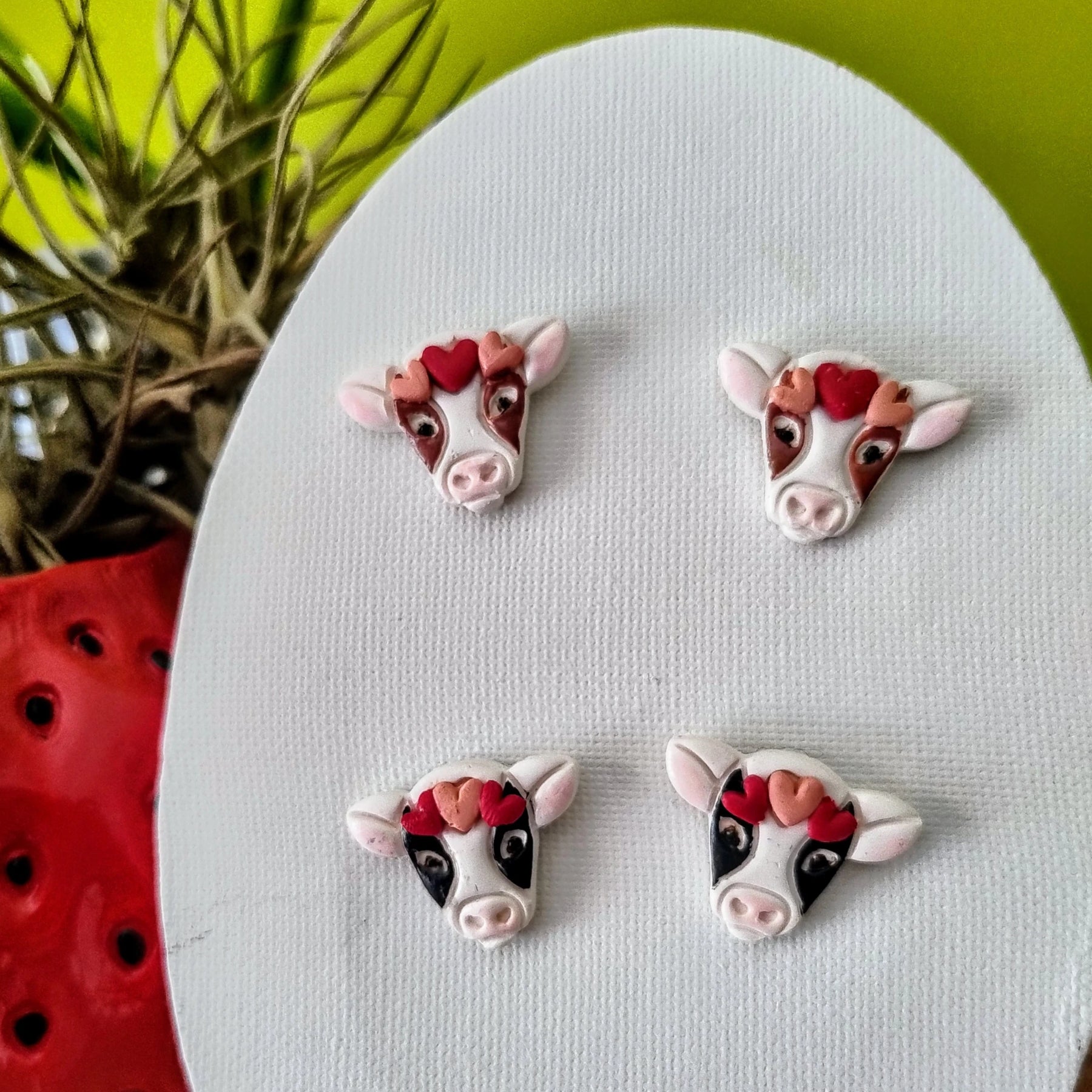 Sweetheart Cow Studs