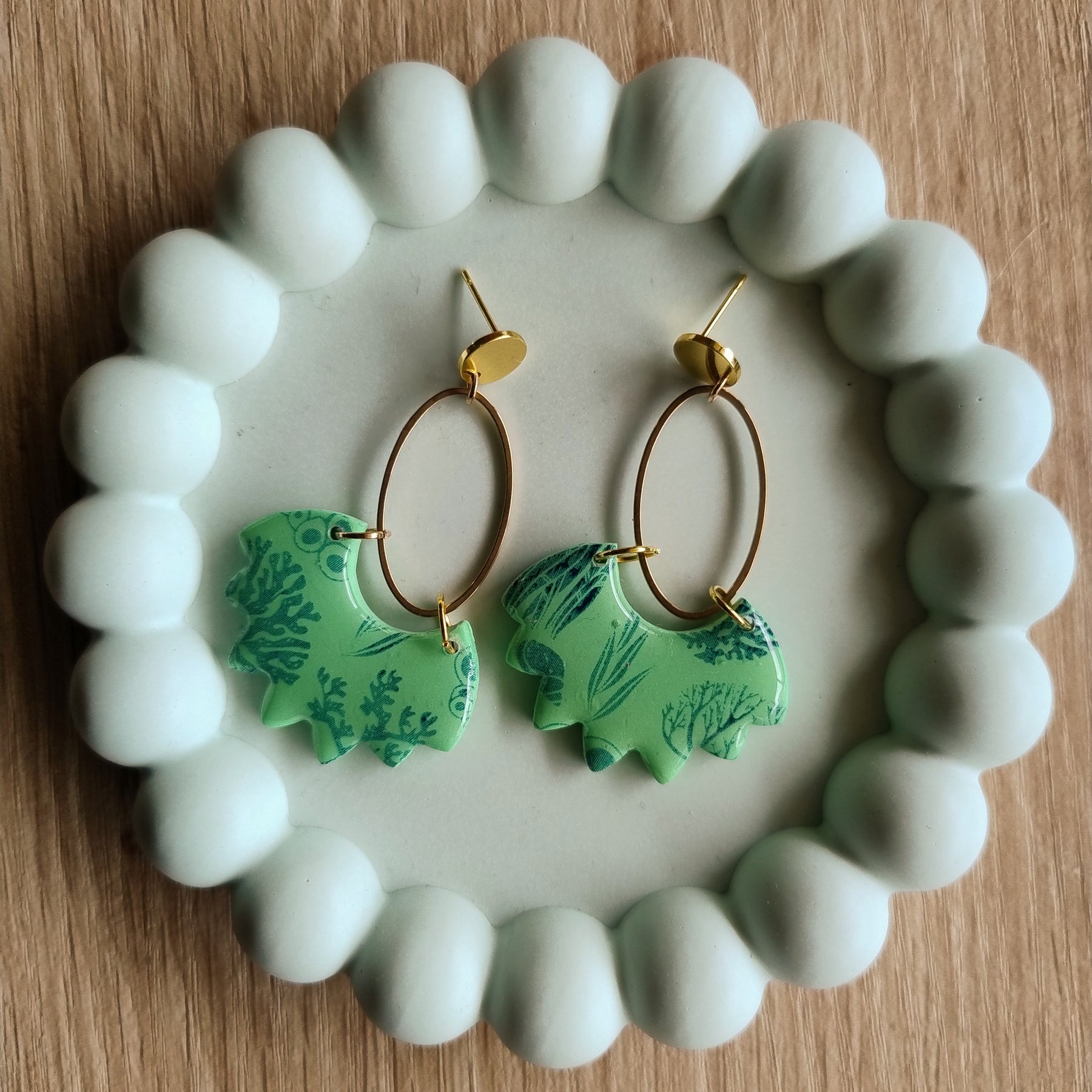 Ocean Dangle Earrings