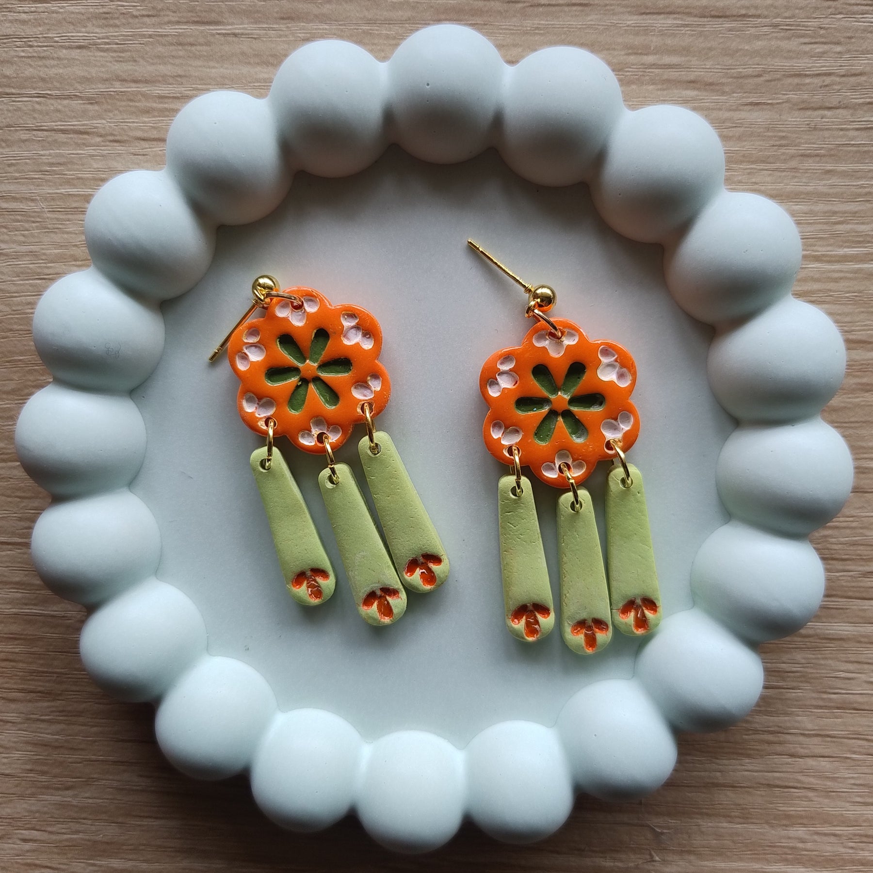 Bright Folk Mid-size Statement Dangles