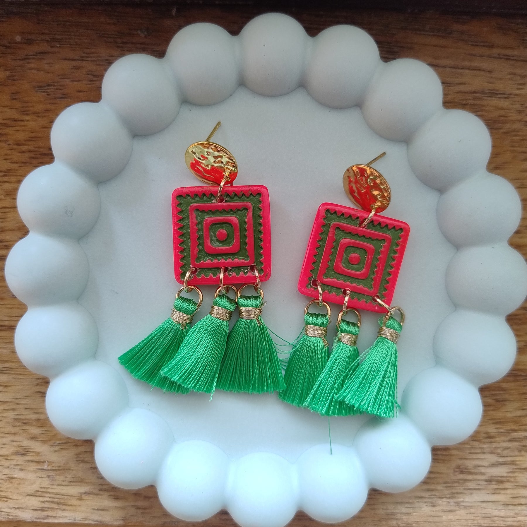 Bright Folk Mid-size Statement Dangles