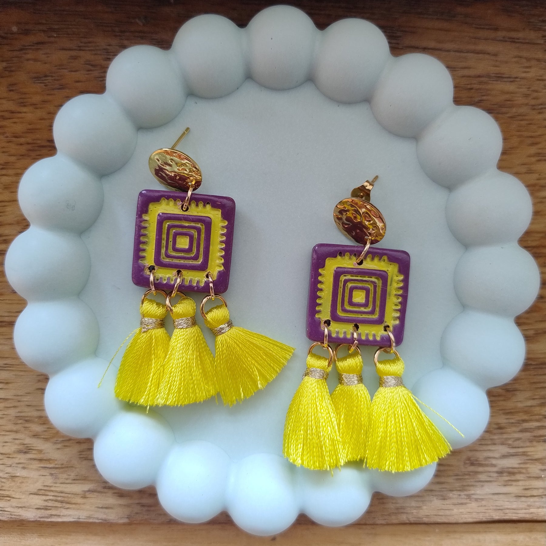 Bright Folk Mid-size Statement Dangles