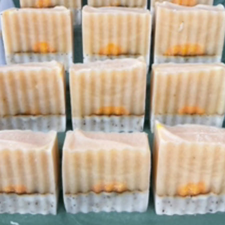 Handmade Soap - Turmeric & Tea Tree Bar x 4