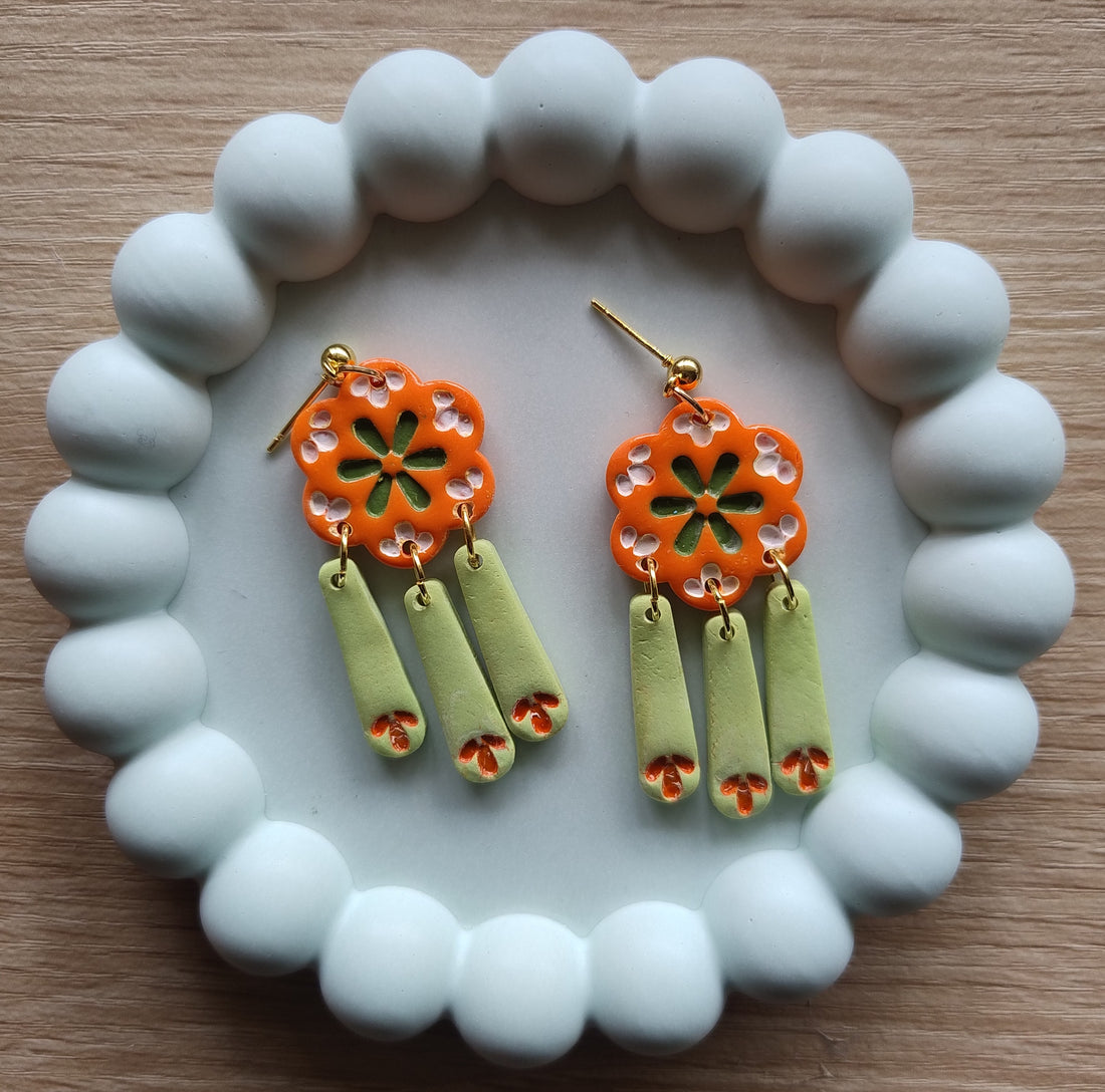 Bright Folk Mid-size Statement Dangles