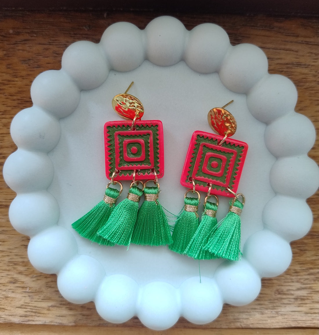 Bright Folk Mid-size Statement Dangles