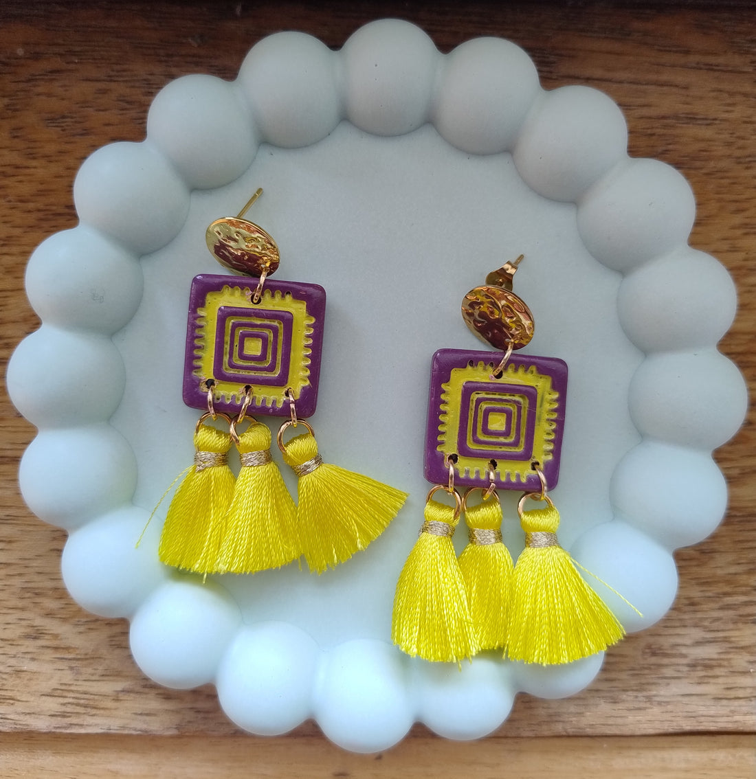 Bright Folk Mid-size Statement Dangles