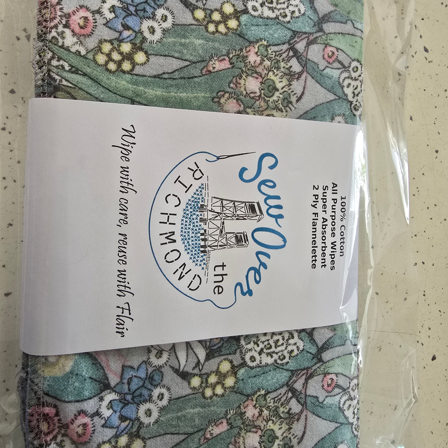 Eco Wash Cloths, reusable cloth wipes