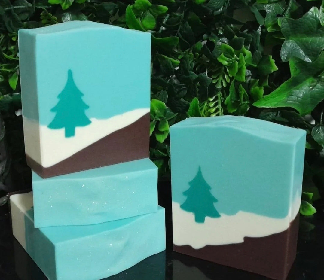 Handmade Artisan Soap - Christmas Cheer Bar 135g