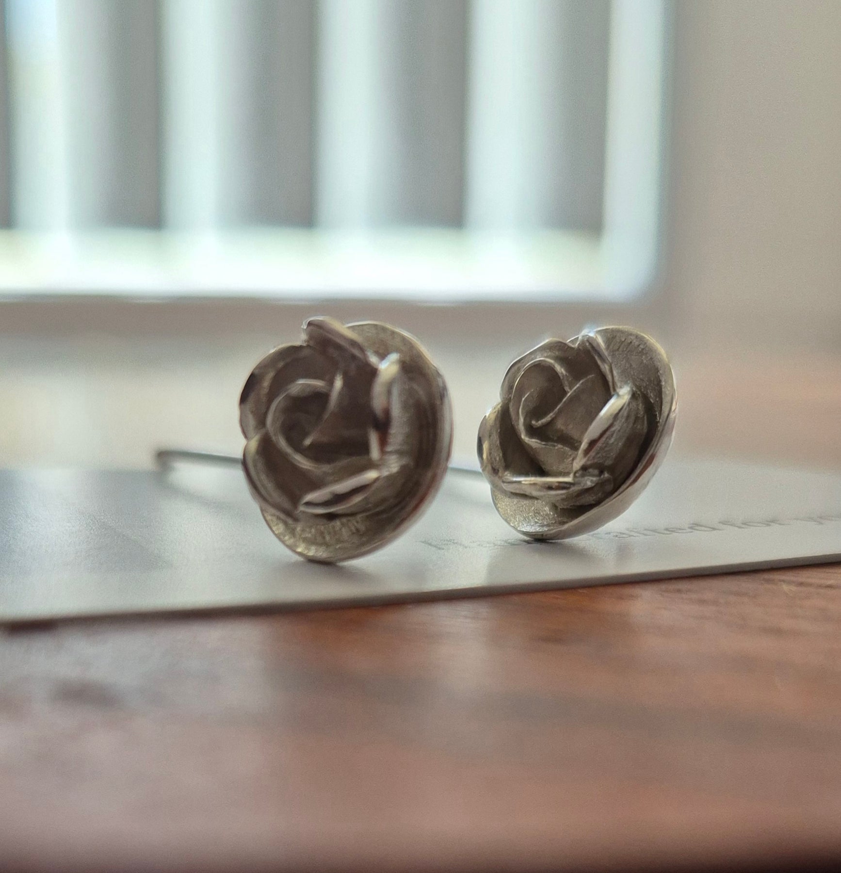 Rose Drop Earrings